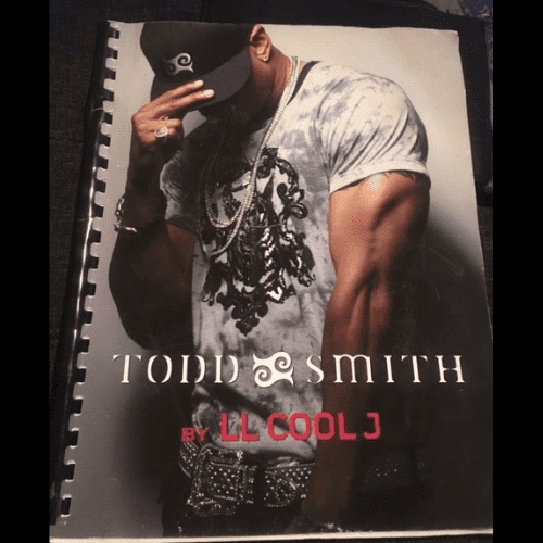 Todd Smith Catalogue Line Sheet Rich Berrios LL Cool J UHHM