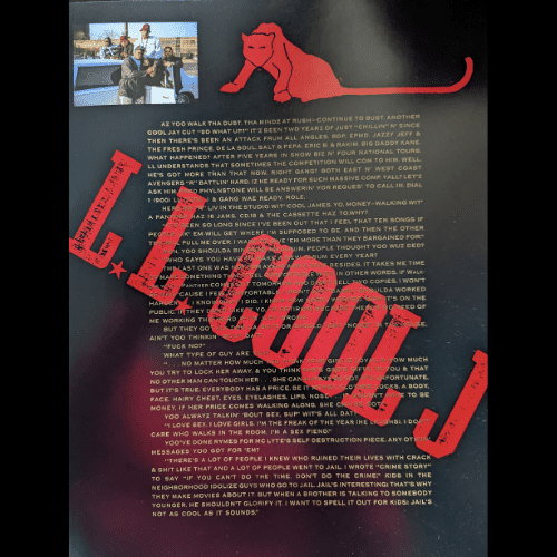 LL Cool J Hip Hop icon Nitro World Tour picture book Danny Savage UHHM donor revolutionary