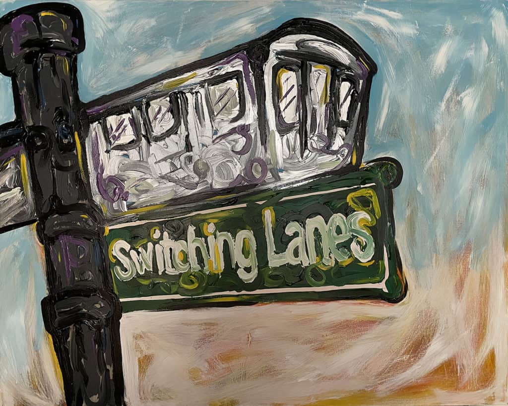 Switching Lanes docu-series logo James A. Peterson